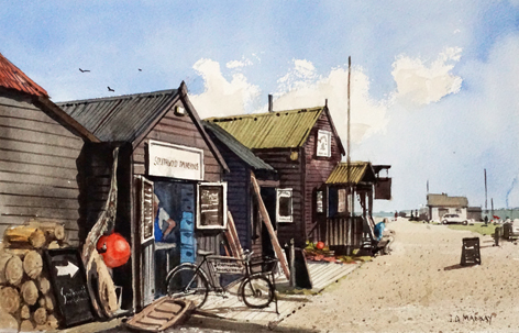 Smokehouses Walberswick - Iain McKay